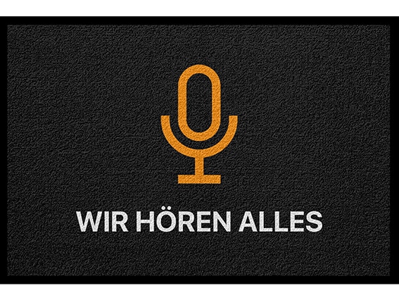 Fußmatte Design Lustig Geschenk