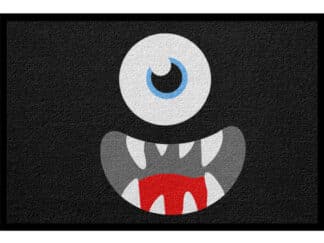 Fußmatte Halloween Monster Einauge 3 Witzig