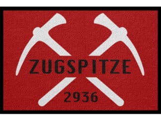 Fußmatte Berge Bergsteiger "Zugspitze"