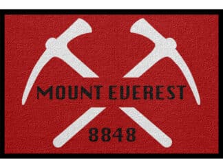 Fußmatte Berge Bergsteiger "Mount Everest"