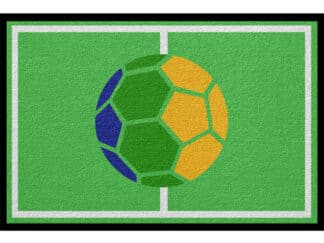 Fußmatte Fußball Brasilien