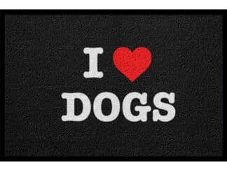 Fußmatte "I love Dogs"